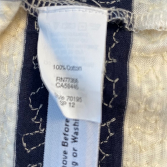 J. Crew Collection Striped Sequin Tank Top ~ Size Medium - Picture 6 of 6